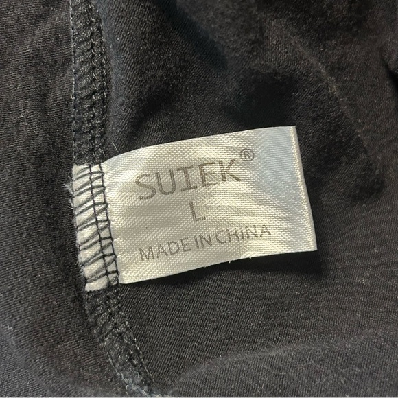 3 Sz Large Black Nursing Tank Tops - Picture 4 of 5